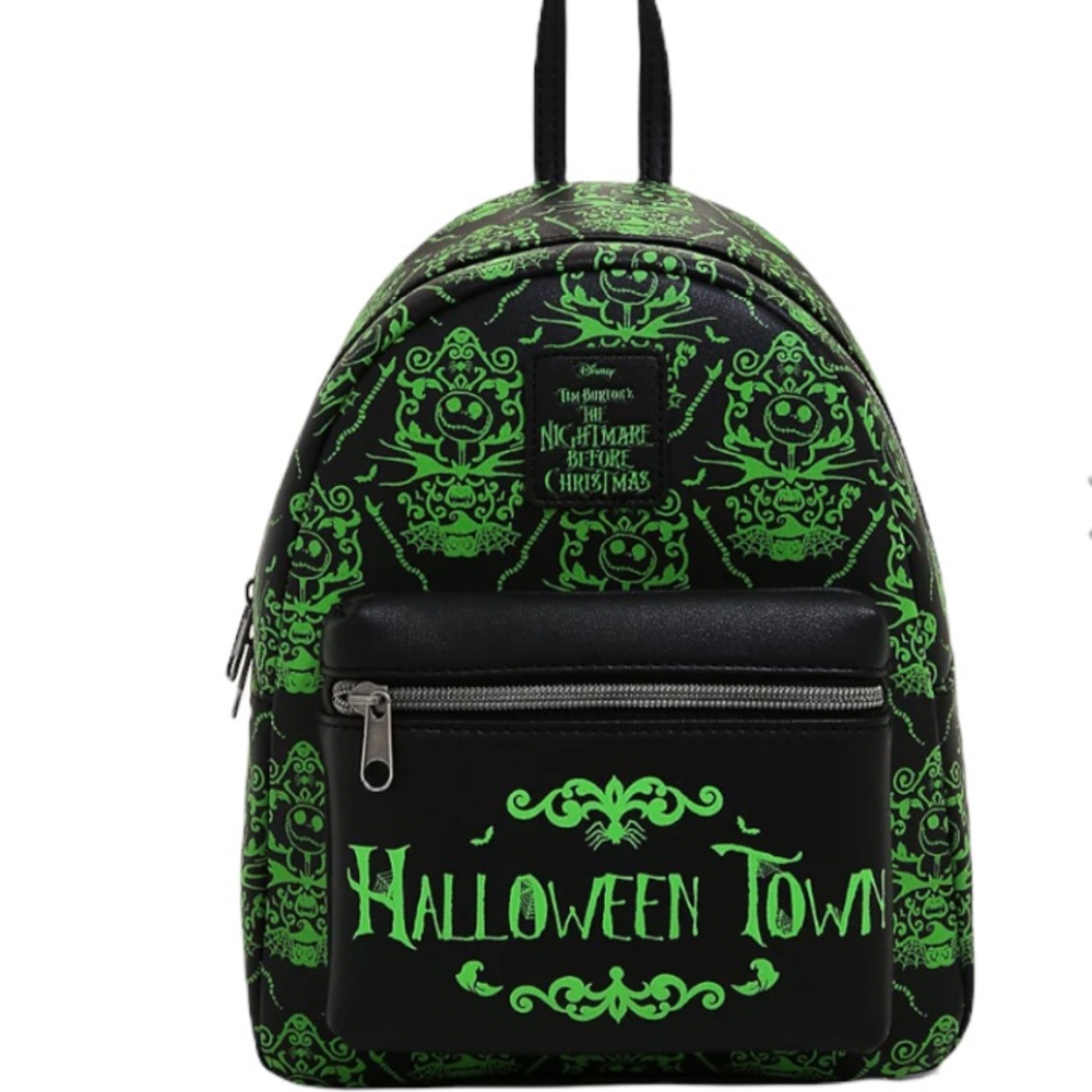Nightmare Before Christmas Glow in the Dark Mini Vegan Leather Loungefly